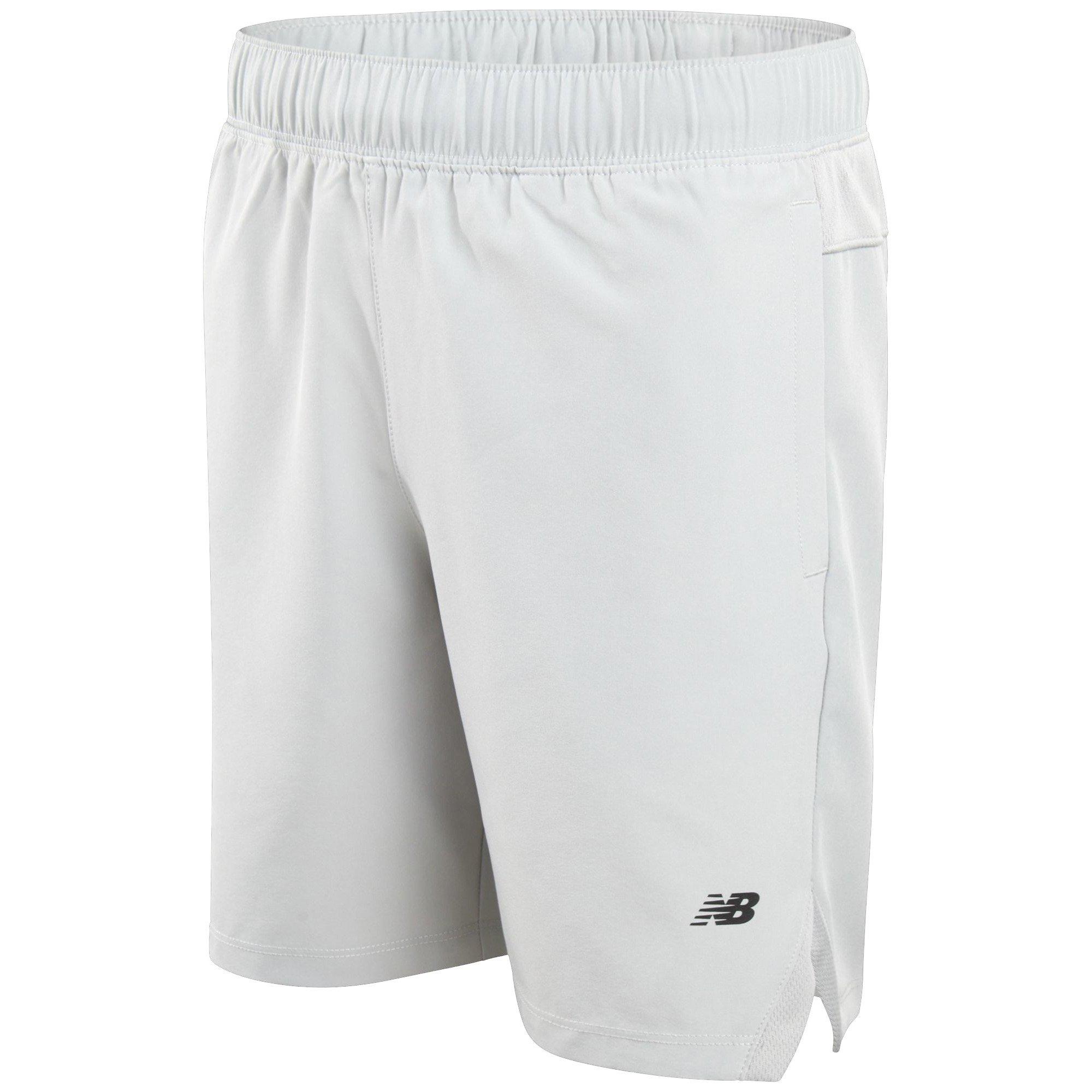 New Balance Big Boys' Woven Shorts - Light Grey Great summer shorts for active boys!
